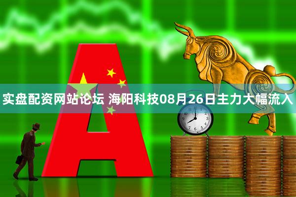 实盘配资网站论坛 海阳科技08月26日主力大幅流入