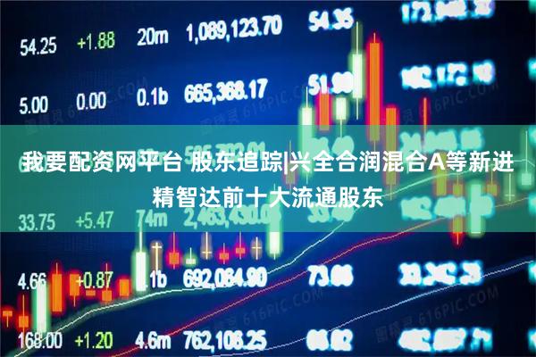 我要配资网平台 股东追踪|兴全合润混合A等新进精智达前十大流通股东