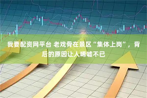 我要配资网平台 老戏骨在景区“集体上岗”，背后的原因让人唏嘘不已